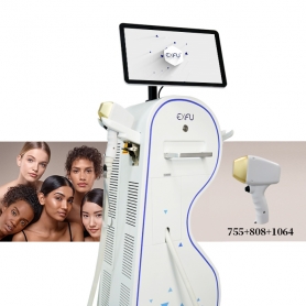 3 Waves Ice Plus diode laser hair removal machine 1600w diode laser hair removal machine lebanon 808 laser