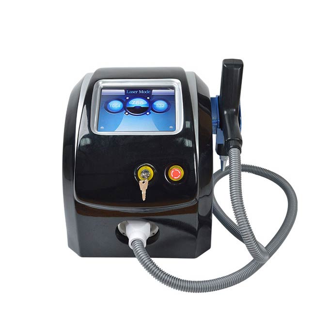 Fabbrica della Cina High Quality Noce Price Portable Q-Switch Tattoo Removal Machine Portable Tattoo Removal Machine